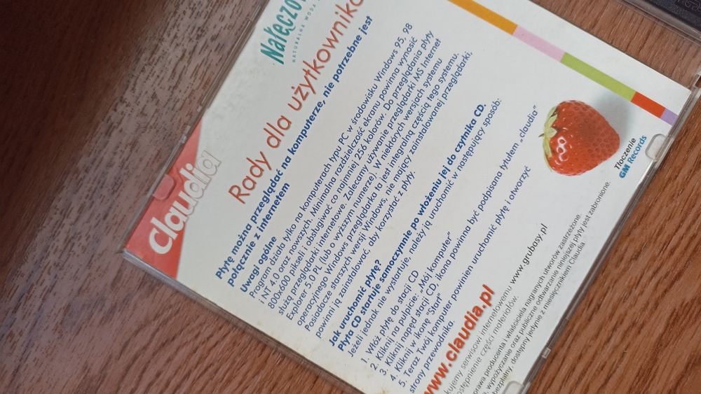 Twój domowy dietetyk. dodatek do Claudia płyta cd