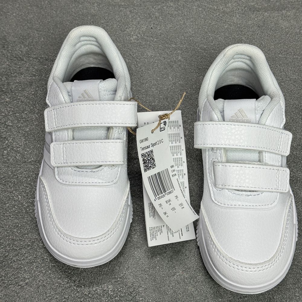 Дитячі білі кросівки Adidas Tensaurt Sport GW1990 ОРИГІНАЛ 100% 26 р