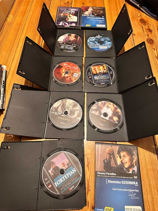 Wielki zestaw filmów na DVD 85 płyt! Wszystko kompletne, klasyki kina