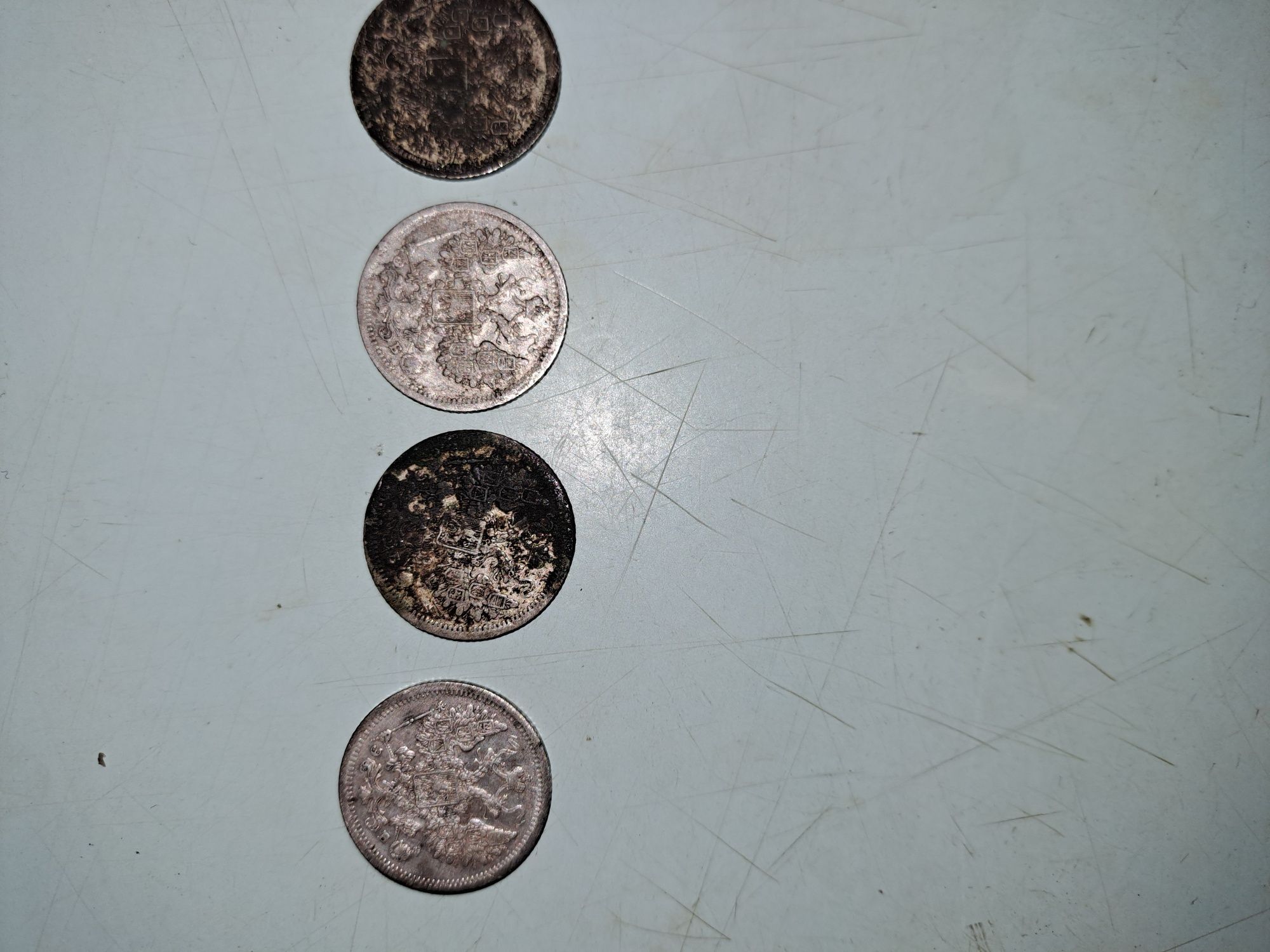 Продам монеты царские серебро