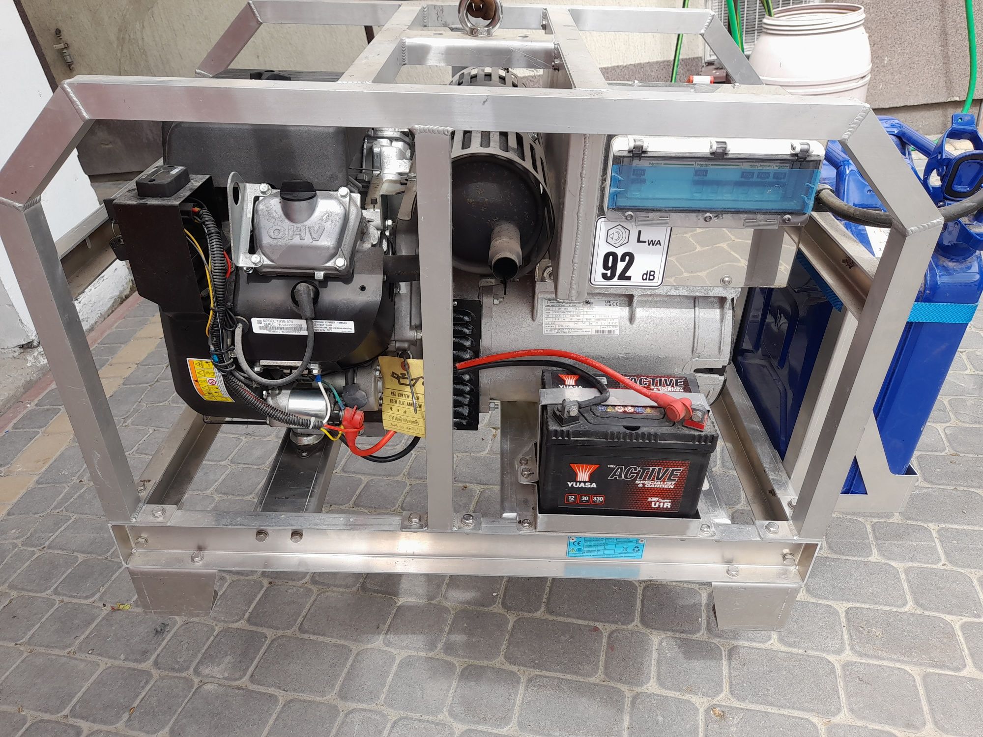 Agregat prądotwórczy 13,5kW 3-fazy. Puvire PE13.5
