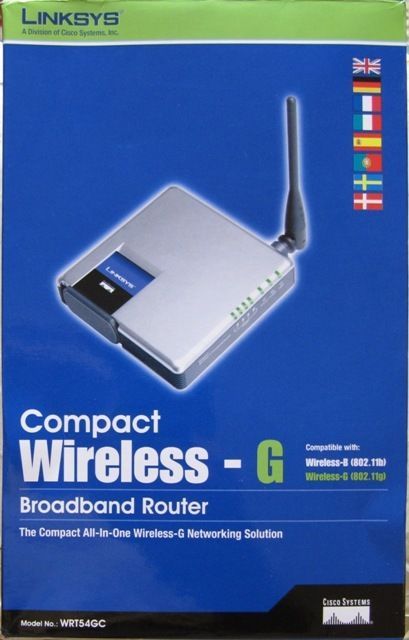 Router Wireless-G Linksys