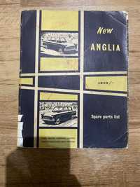 New Ford Anglia Spare parts List magazine