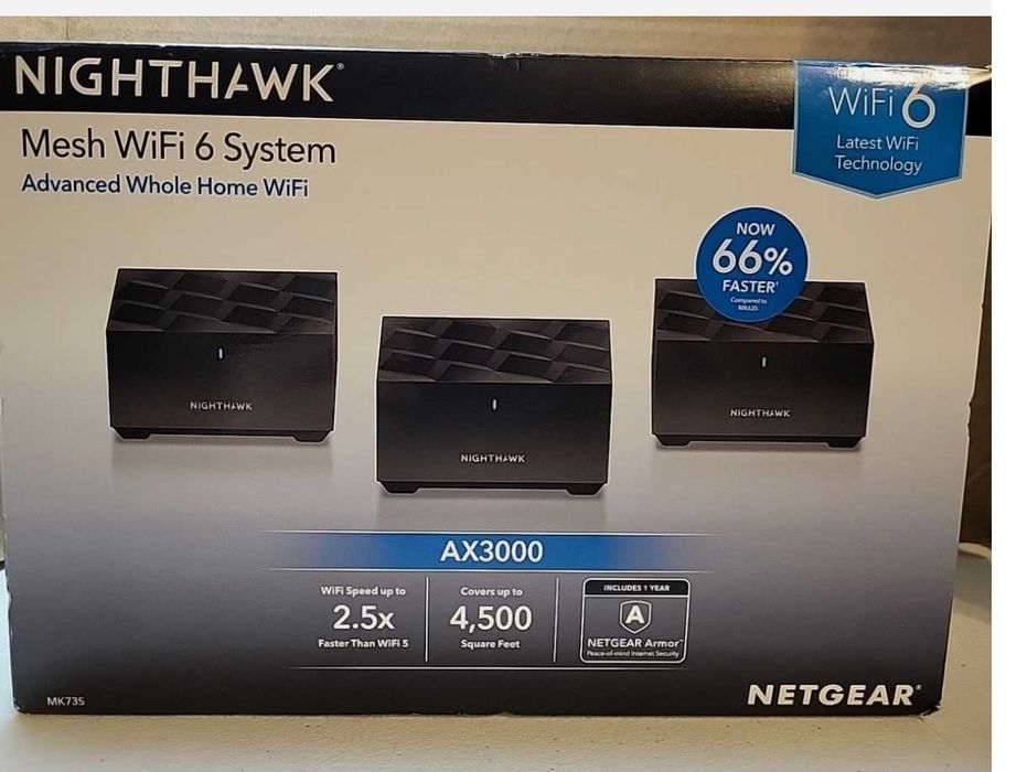 Netgear nighthawk mk 73s WiFi6 AX3000
