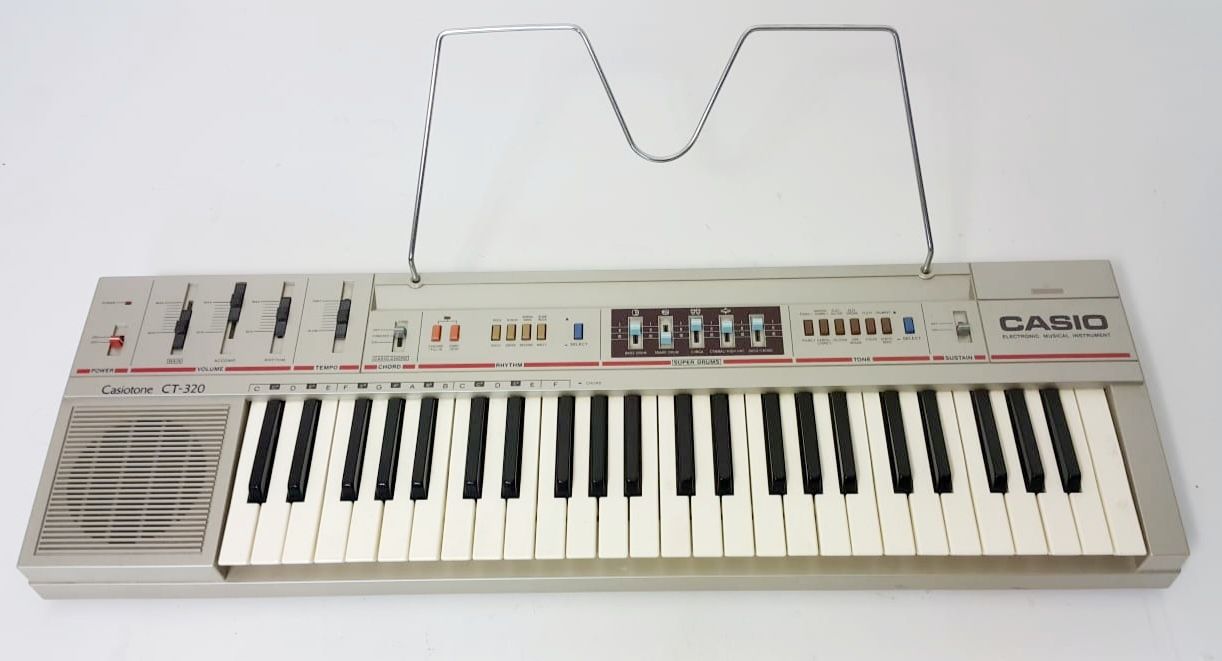 Keyboard Casio Vintage Casiotone CT-320 jak nowy