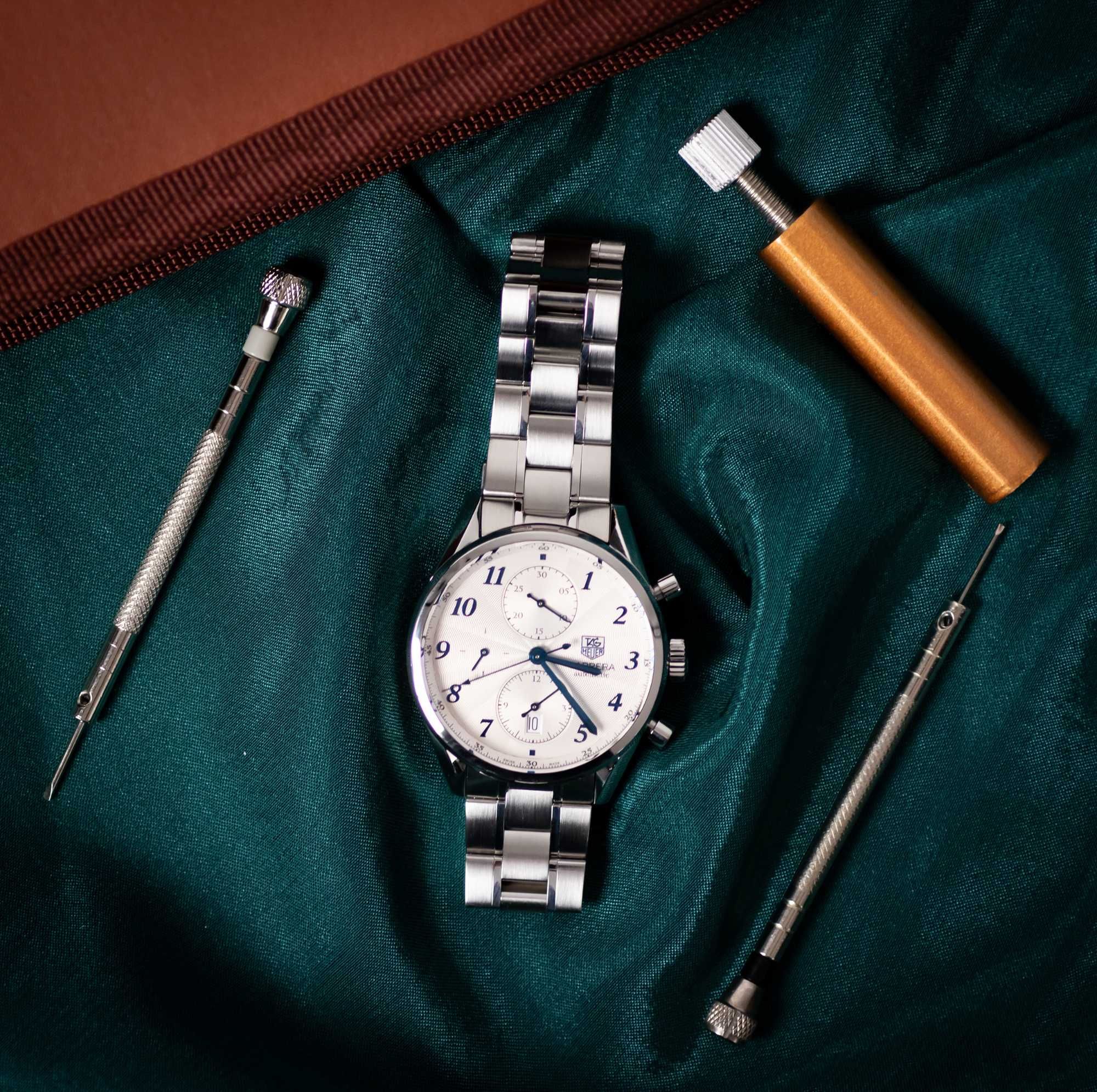 Zegarek TAG Heuer Carrera Calibre 16 Chronograph Automatic CAS2111
