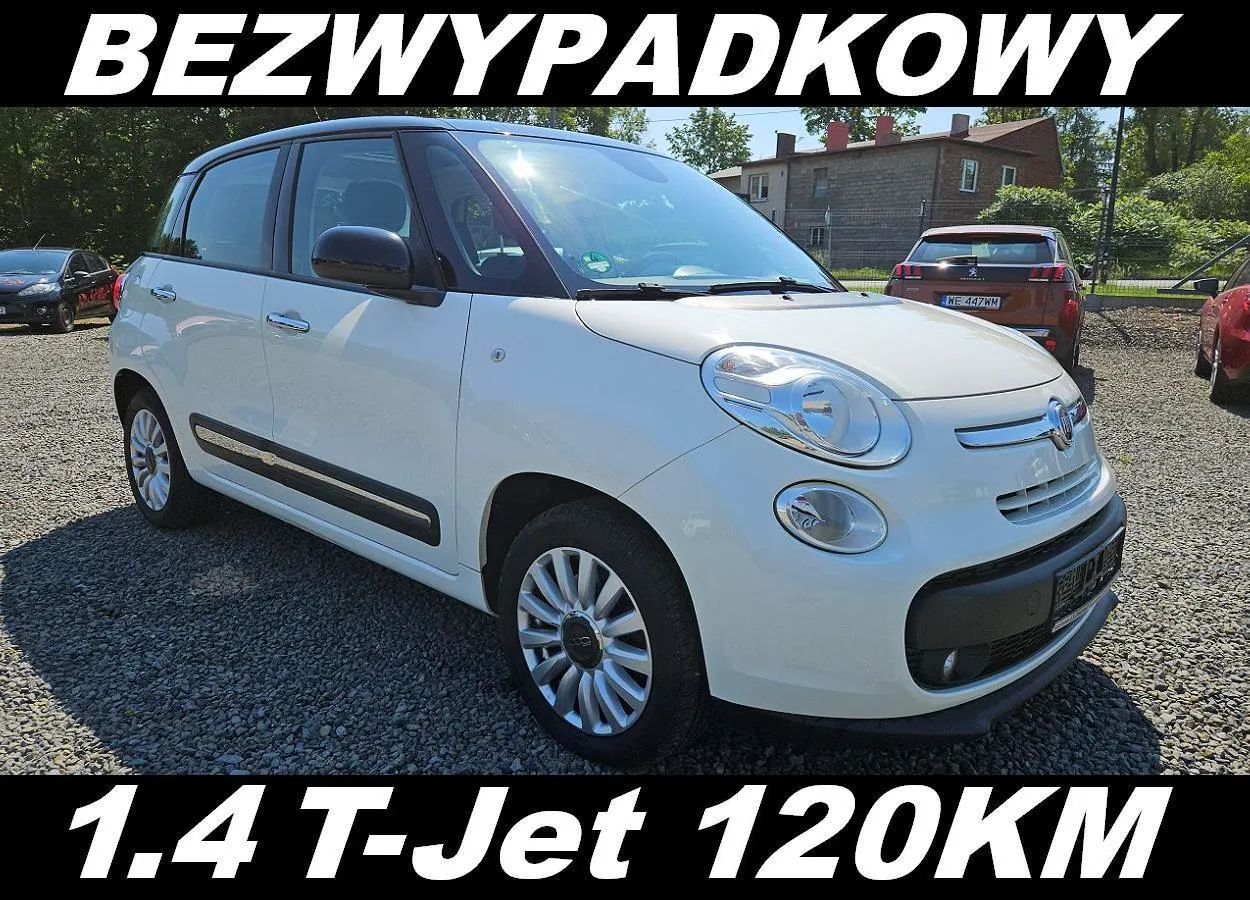 Fiat 500L 1.4 T-Jet 120KM Lungue GWARANCJA PanoramaDach Półskóra Bezwypadkowy
