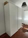 Roupeiro Lourini Prestige 2 portas de correr com 180 cm