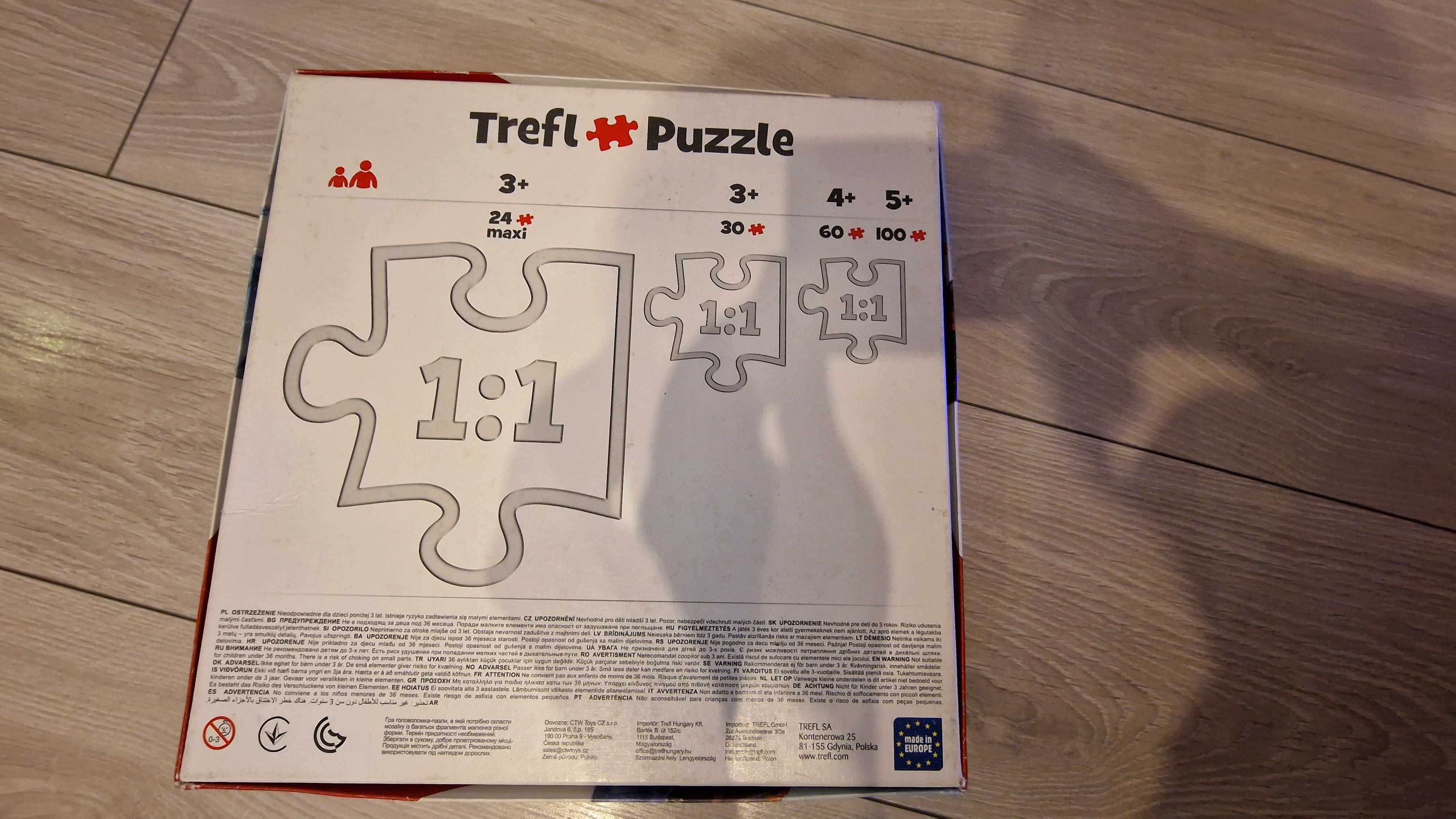 Puzzle Kraina Lodu II Frozen Trefl 3w1