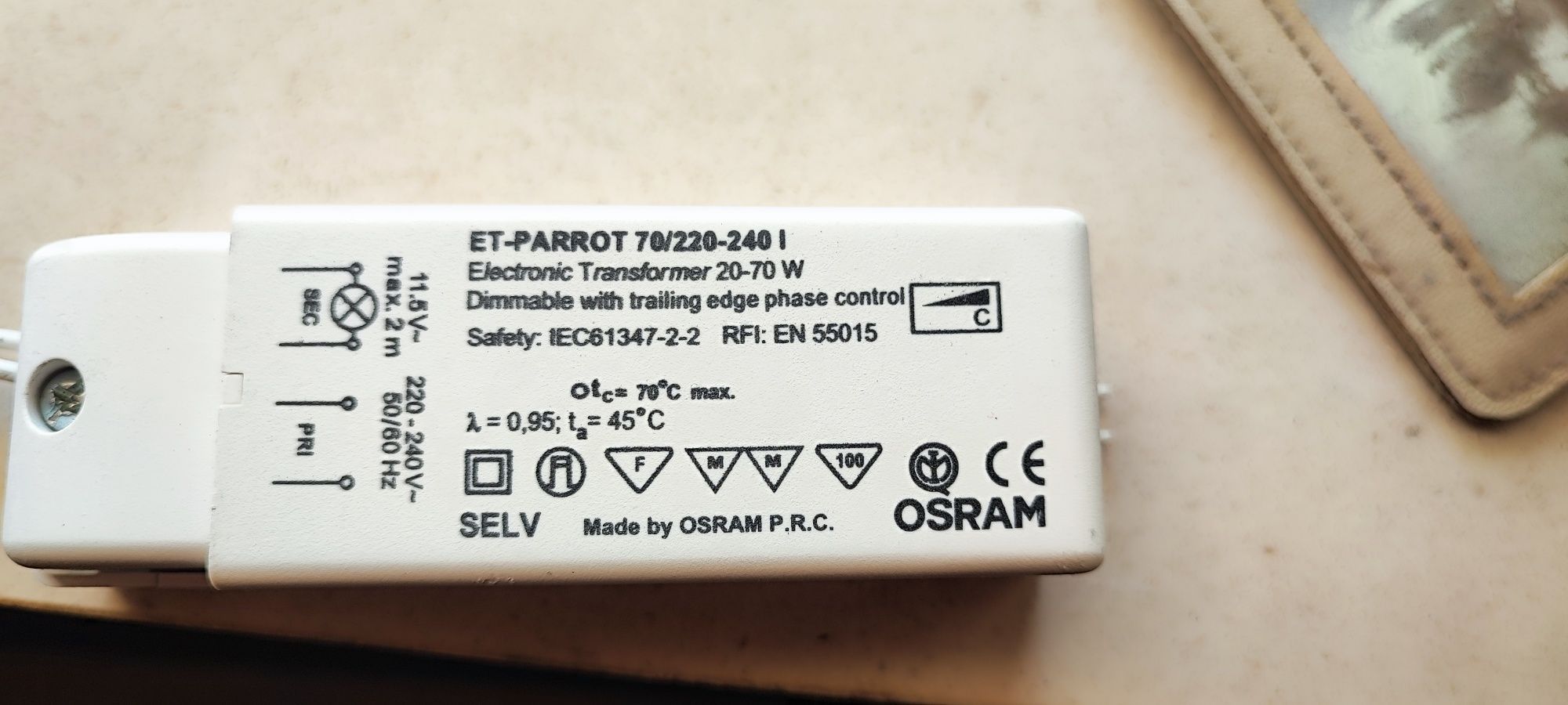 20-70 Transformers 220V/224V para 12V