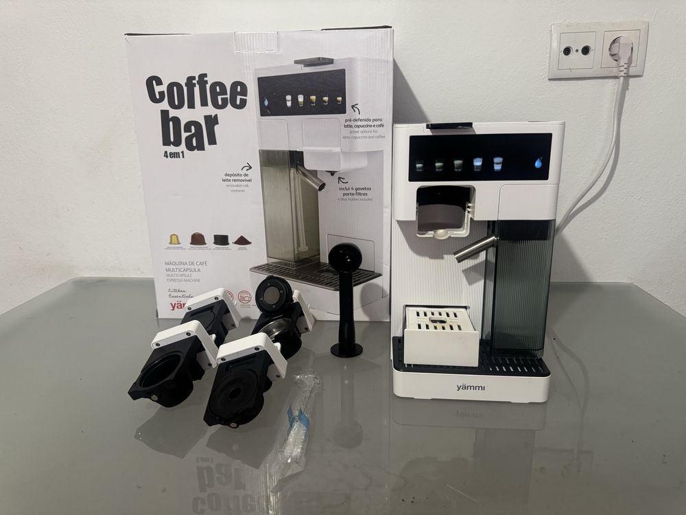 Máquina Café Yammi Multi-Sistema 4em1