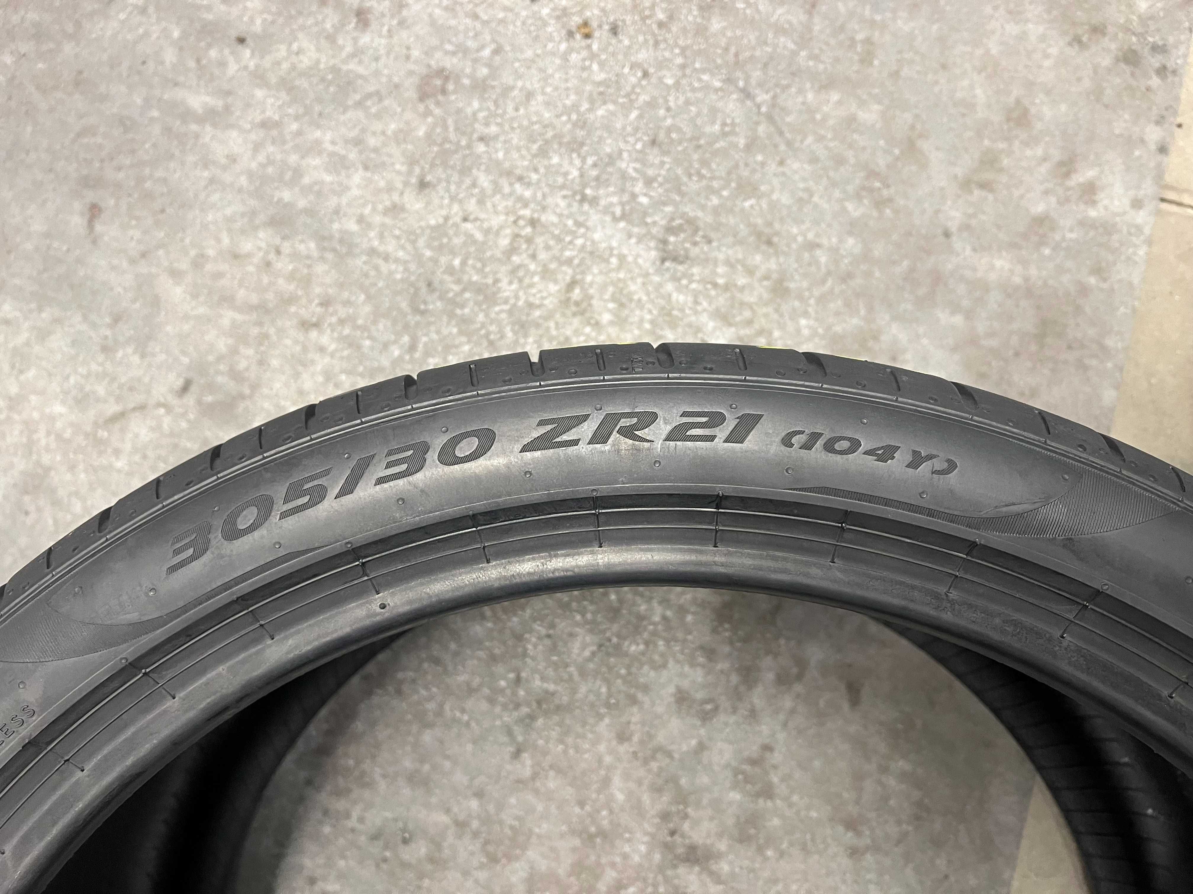 Opony letnie 305/30/R21 Pirelli P Zero PZ4 / 2023r - 2 sztuki
