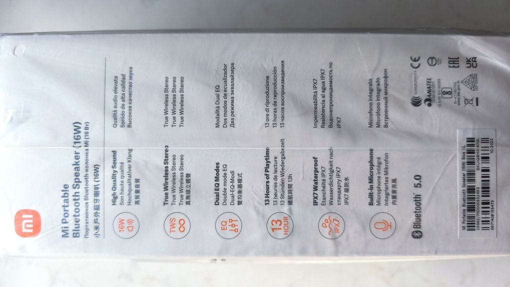 Głośnik XIAOMI Mi Speaker (Niebieski)