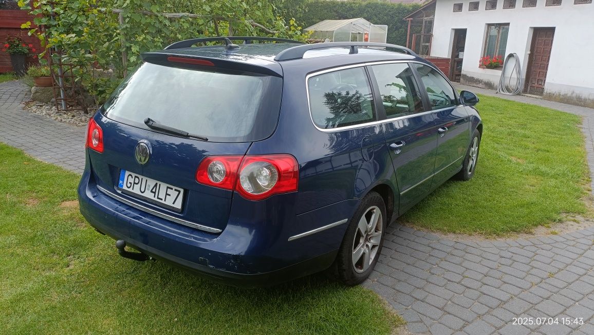 VW Passat kombi b6 2007 rok 2.0 TDi