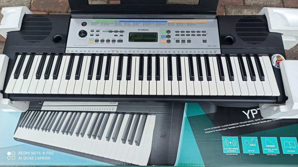 Yamaha YPT -255, keyboard, klawisze