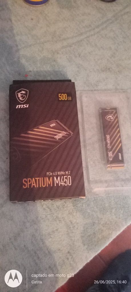 Disco MSI SSD M2 500g