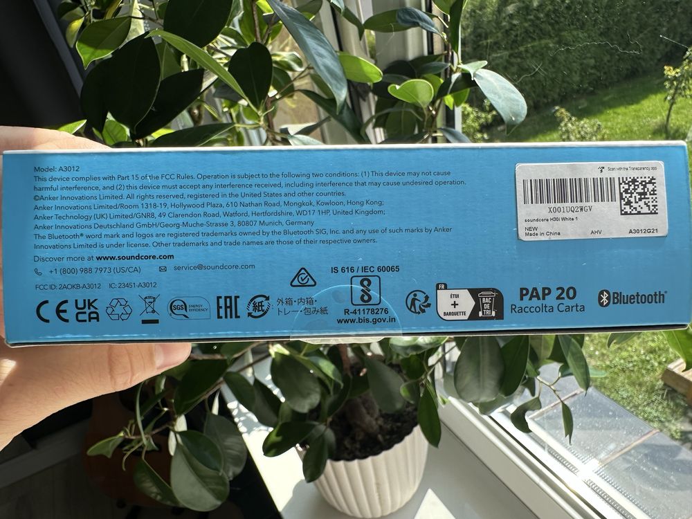 Słuchawki bezprzewodowe Soundcore H30i Nauszne Bluetooth 5.3 białe