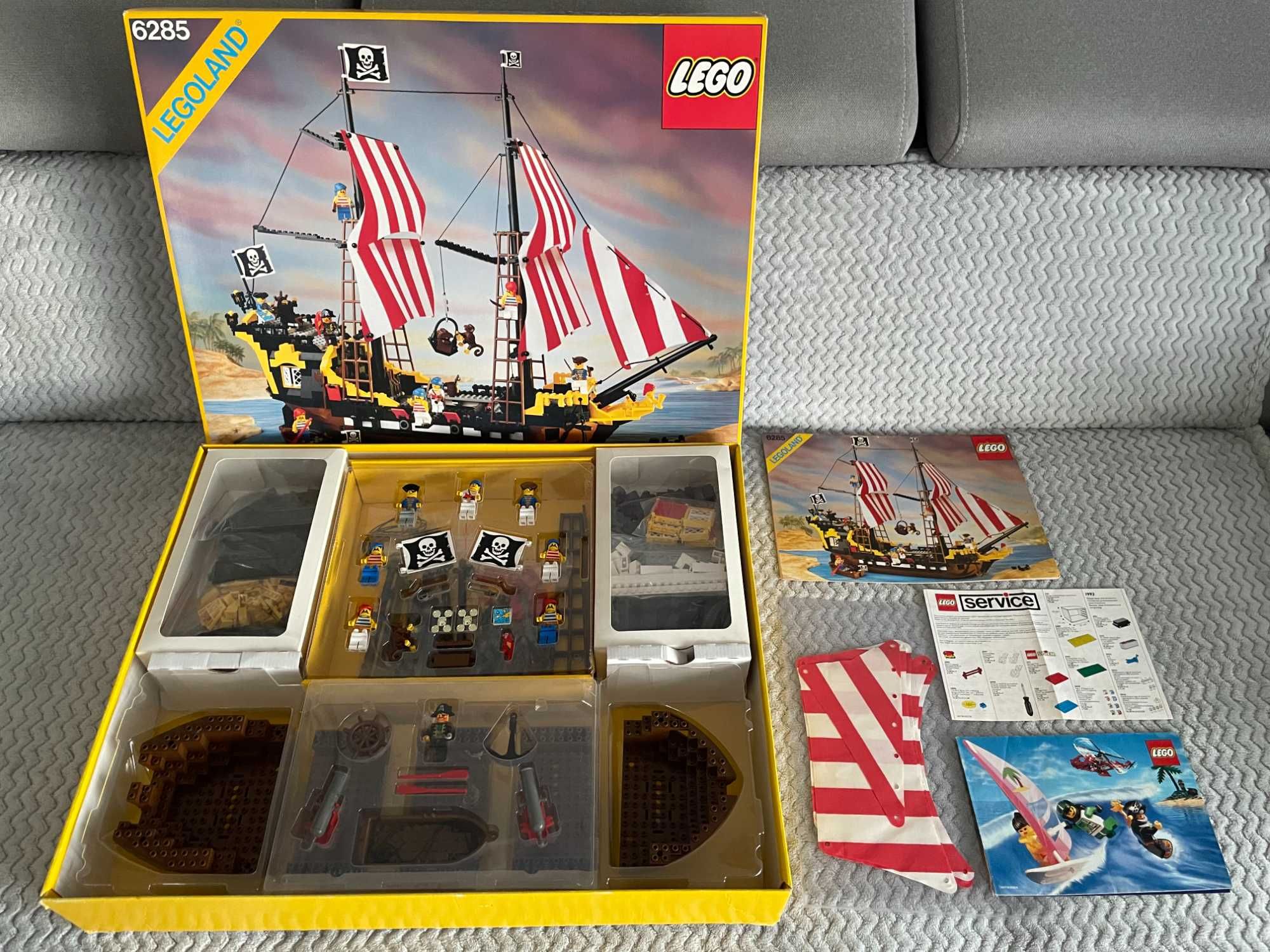 Lego 6285 Piraci - Black Seas Barracuda - IDEALNY STAN kolekcjonerski