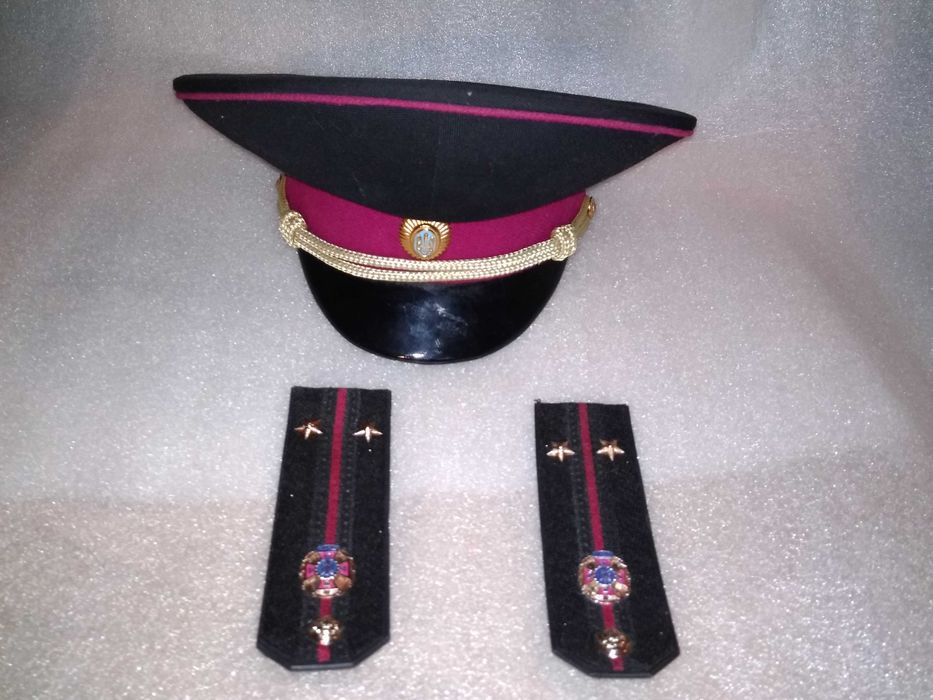 Фуражка и погоны ВС Украины