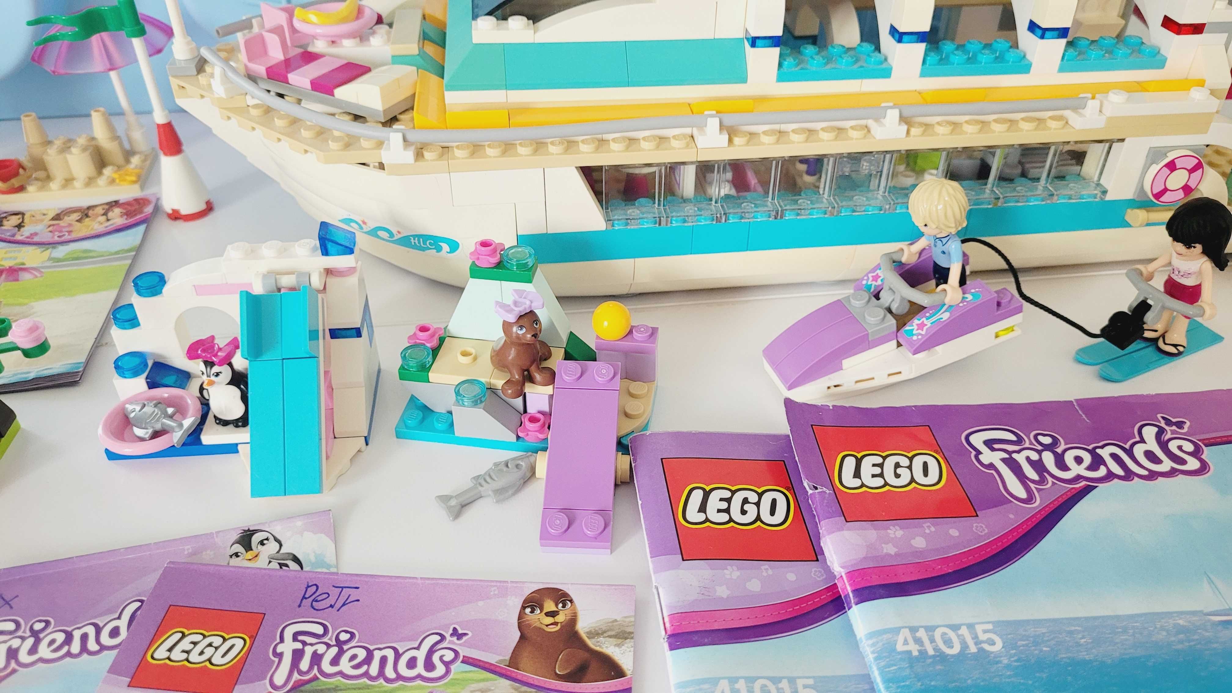 Klocki Lego Friends mix zestawów + pojemnik