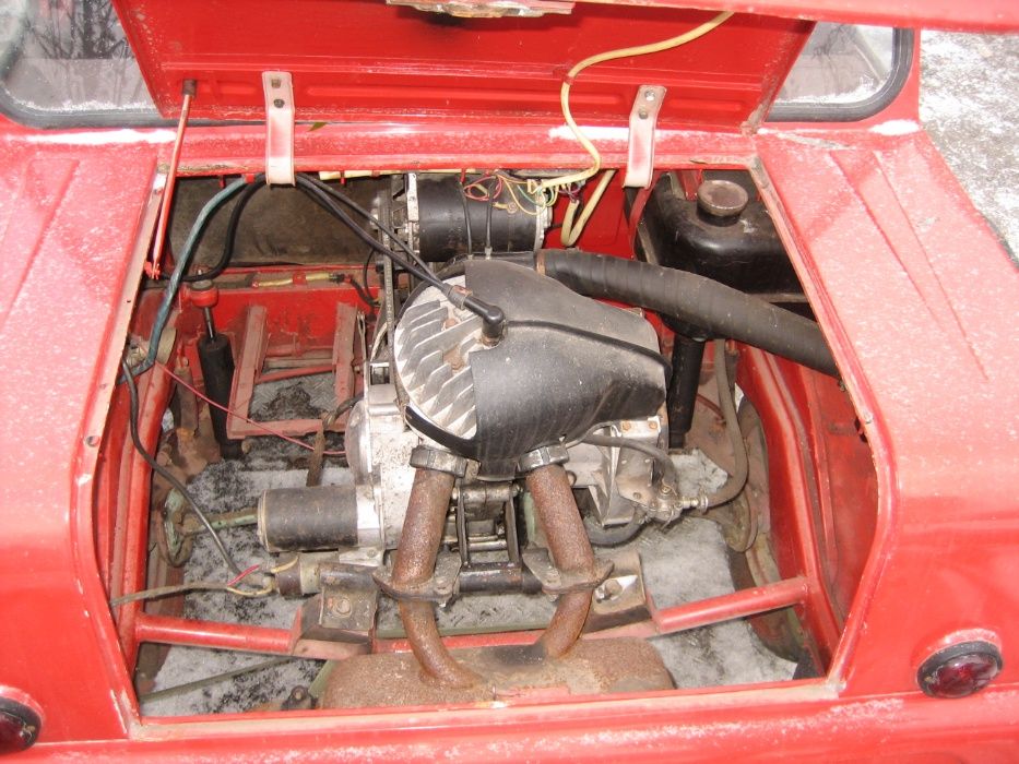 СМЗ С-3Д — двухместный четырёхколёсный автомобиль-мотоколяска