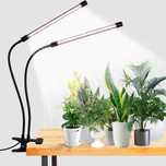 Dwugłowicowa lampa do wzrostu roślin