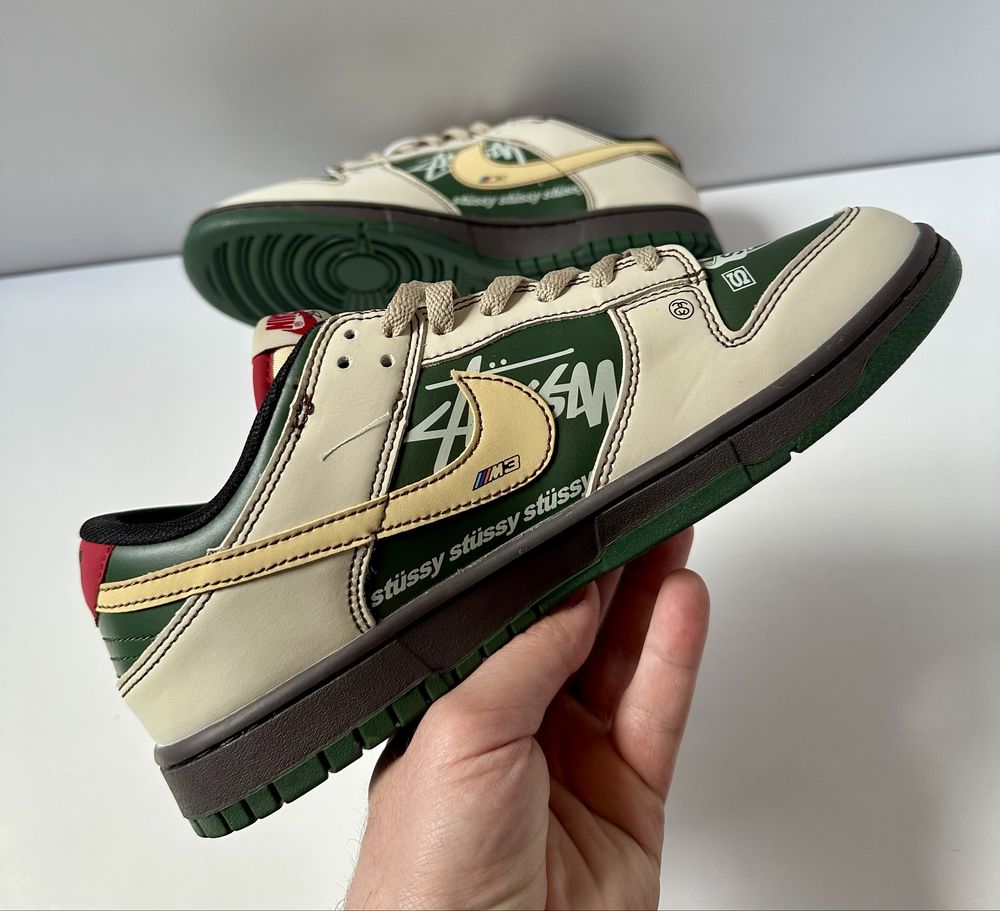 Кросівки Nike SB Dunk Low x Stussy BMW M3  найки данк бмв м3 кроссовки