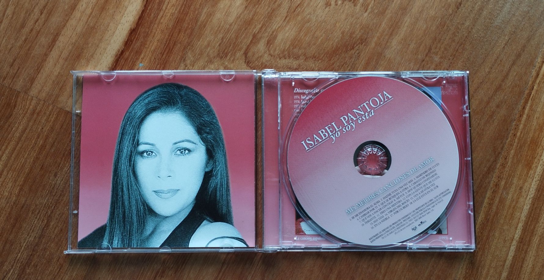 CD Álbum original - ISABEL PANTOJA - Yo Soy Esta