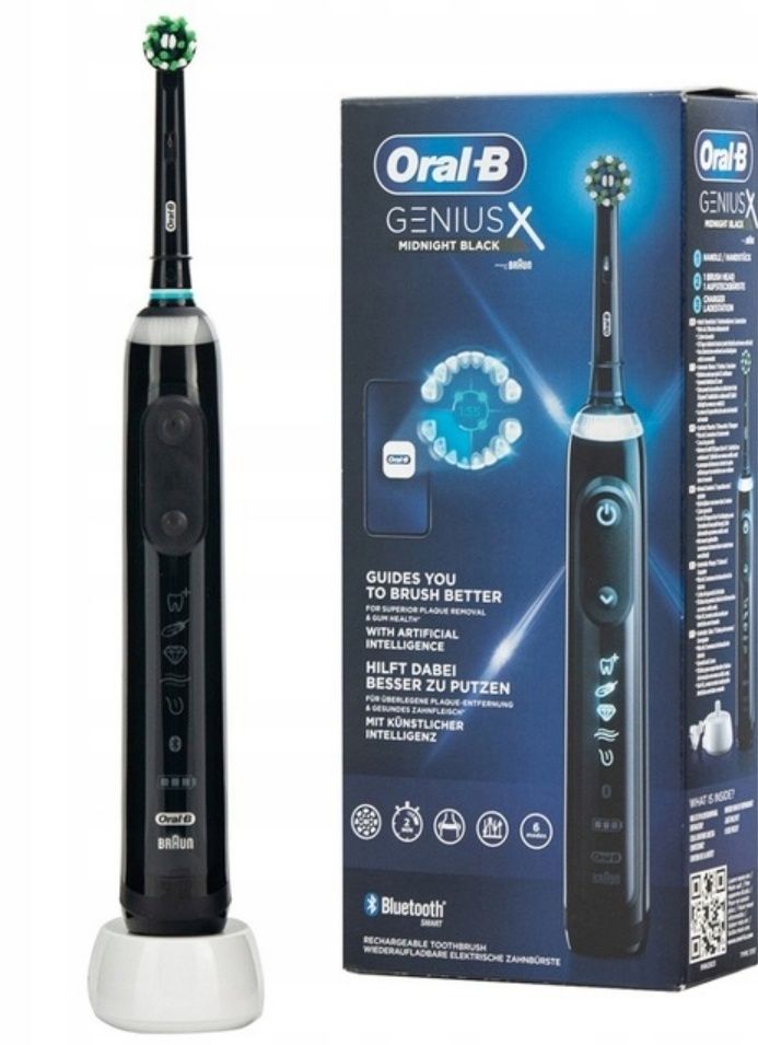 Szczoteczka elektryczna Oral-B Genius X Midnight Black