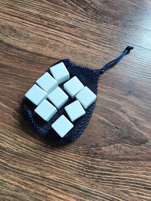 Kostki kamienne kamienie lodowe do napojów drinków