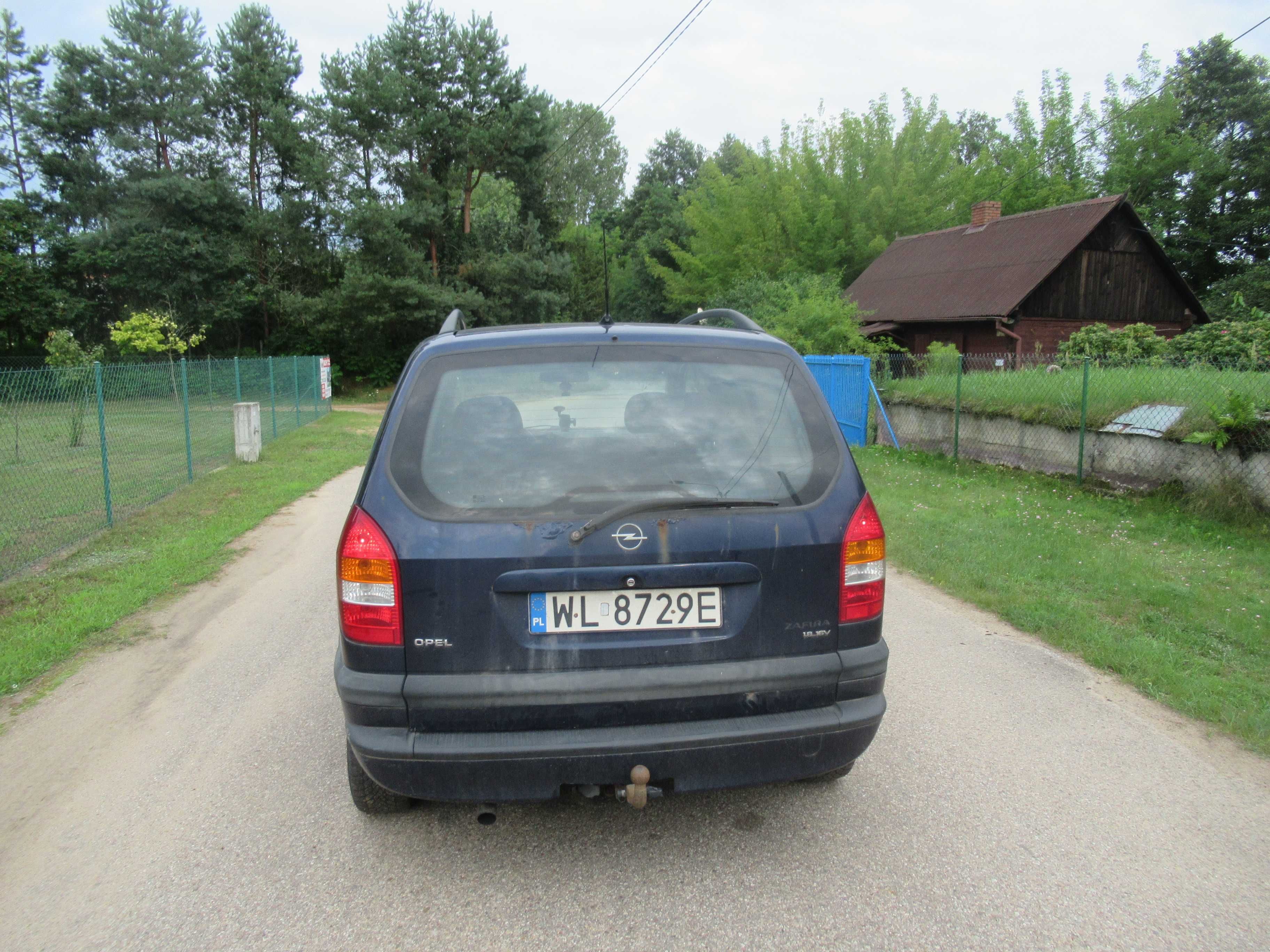 ** OPEL ZAFIRA 1.6 GAZ SEKW 7 osobowa hak okazja oc rok **