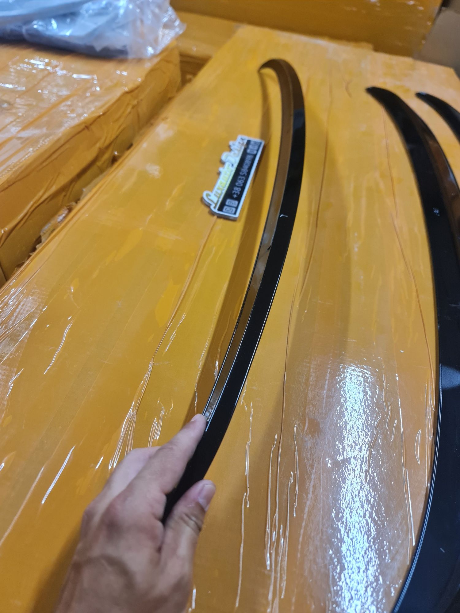 Спойлер сабля BMW F30 F32 F36 F10 G20 G30 G42 F44 F22 G22 М3 М4 M5 Ф10