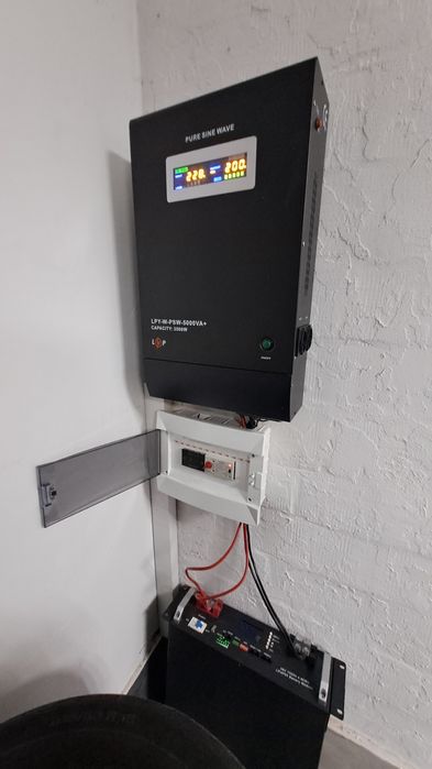 Монтаж та підключення генераторів, Інверторів. АВР.