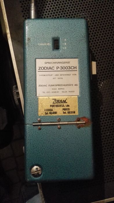 Radio CB Vintage Zodiac 3 canais