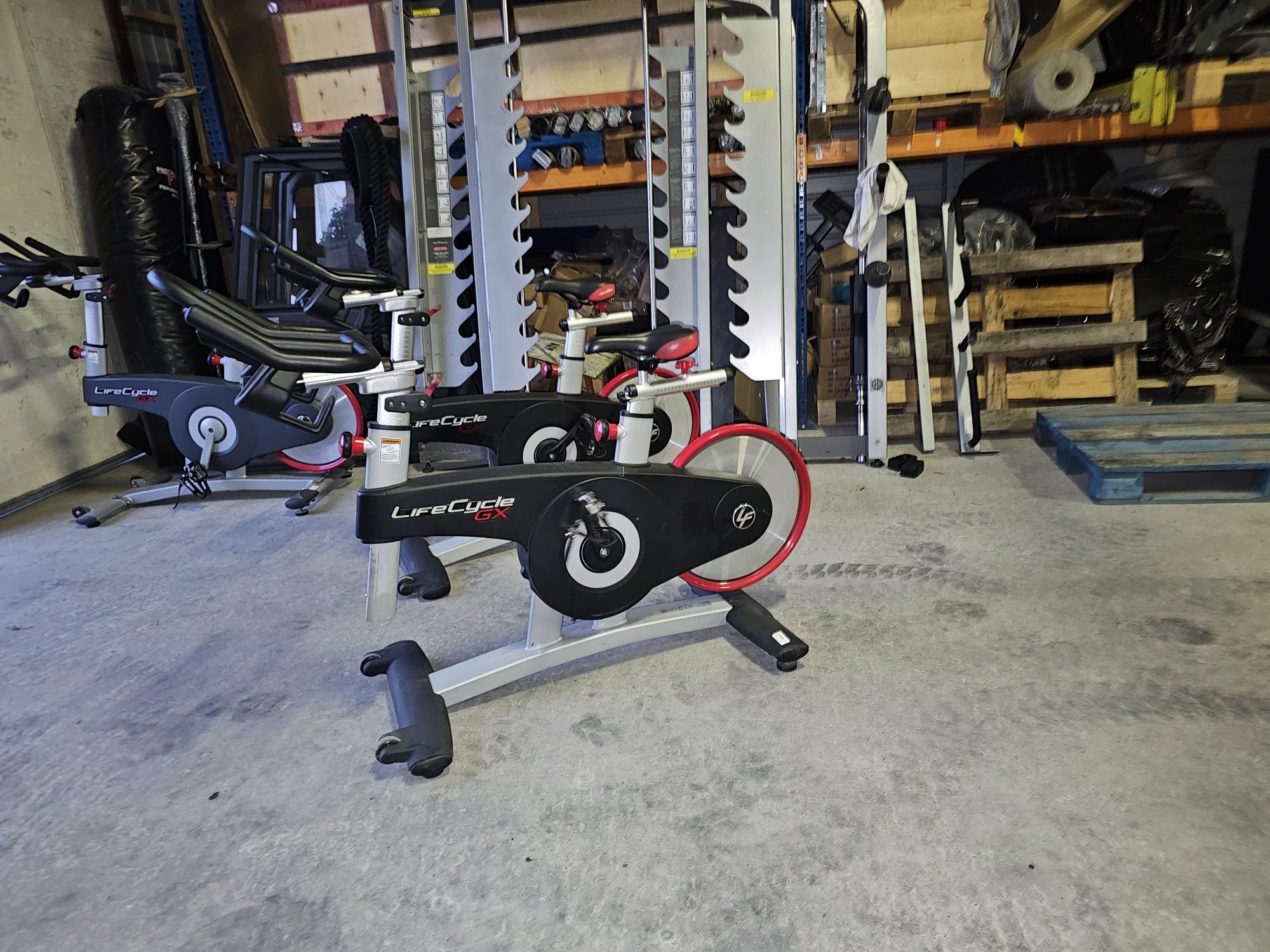 Rower spiningowy Life Fitness GX czarny jak ic7