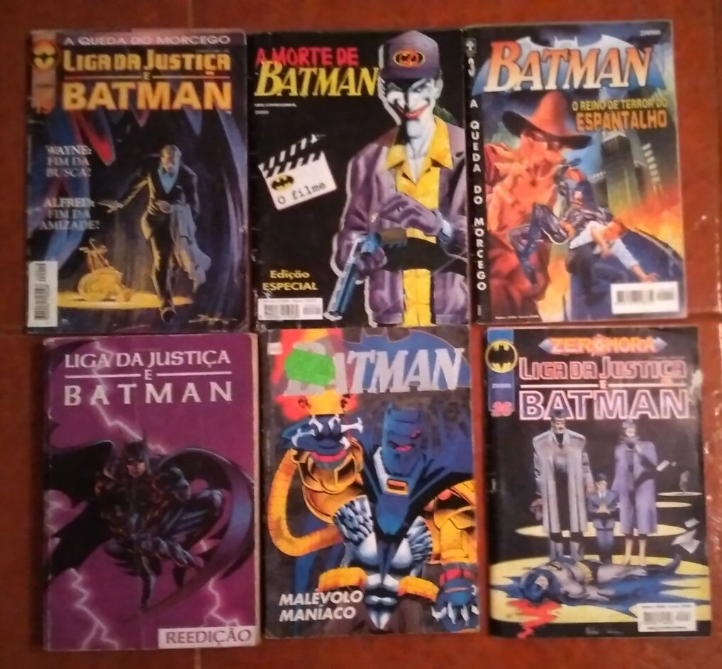 8 Livros de Bd, Batman