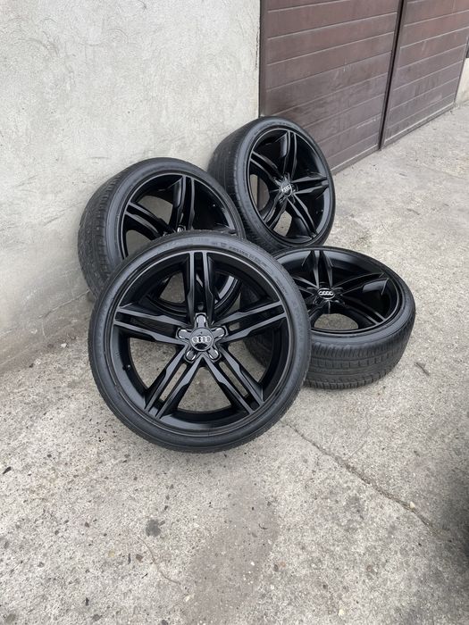 (96)Koła, Felgi 5x112 18” Germany, Audi, Czarne