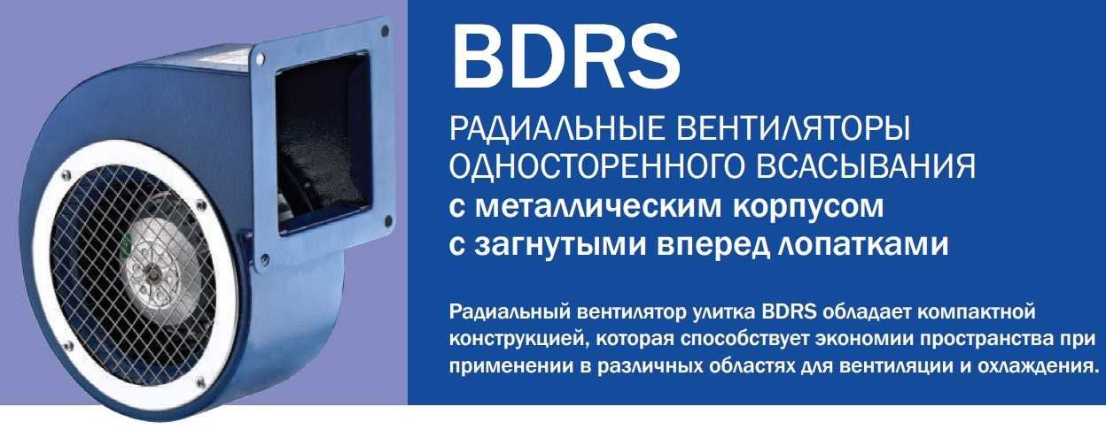Відцентровий вентилятор BDRS 160-60 равлик для котлів та обдуву