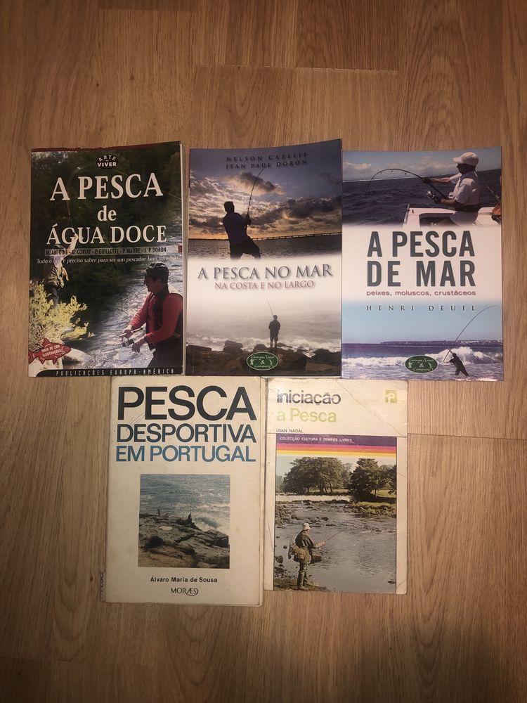 Livros pesca desportiva