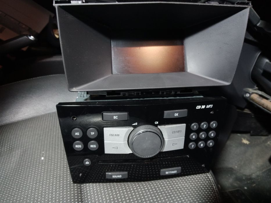 radio astra h czarne komplet CD 30mp3