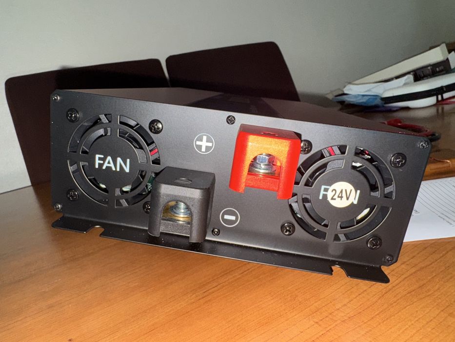 Inversor onda pura 24v com comando