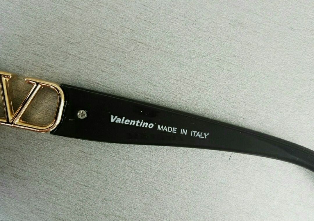 Valentino стильные женские очки коричнево тигровые с градиентом