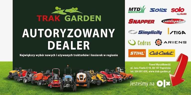 NOWY zestaw traktorek kosiarka GRASS GR86H PŁUG ŚNIEŻNY