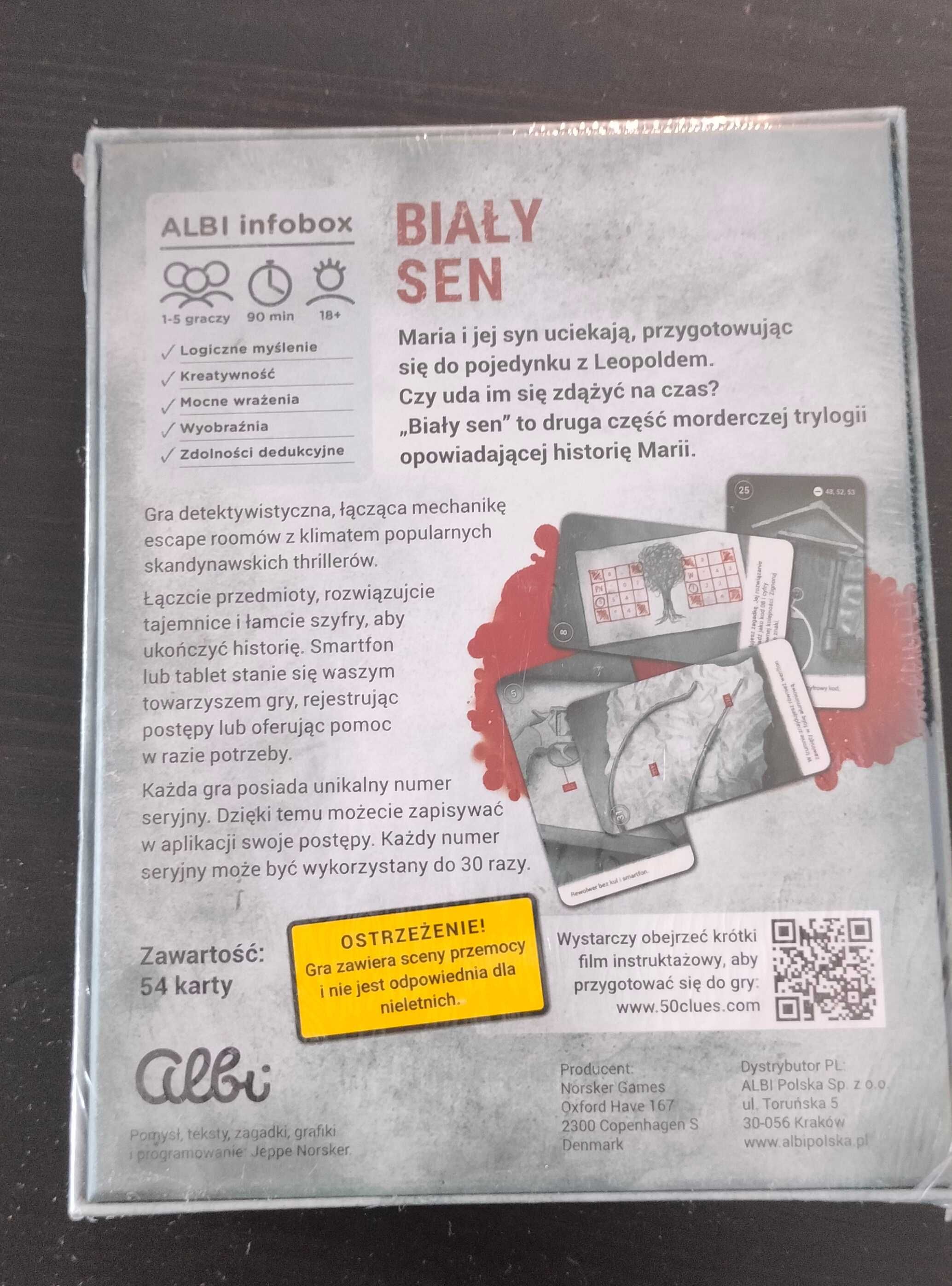 Biały Sen - gra Escape Room