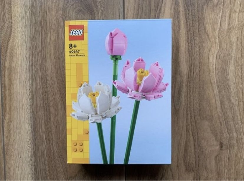 Nowe LEGO Iconic - Kwiaty lotosu 40647 Okazja New