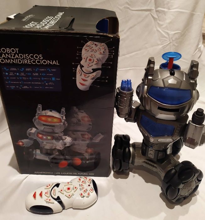 Robot Lança Discos.