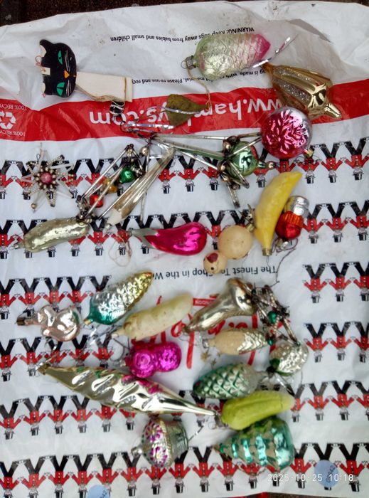 Елочные игрушки, винтаж, СССР