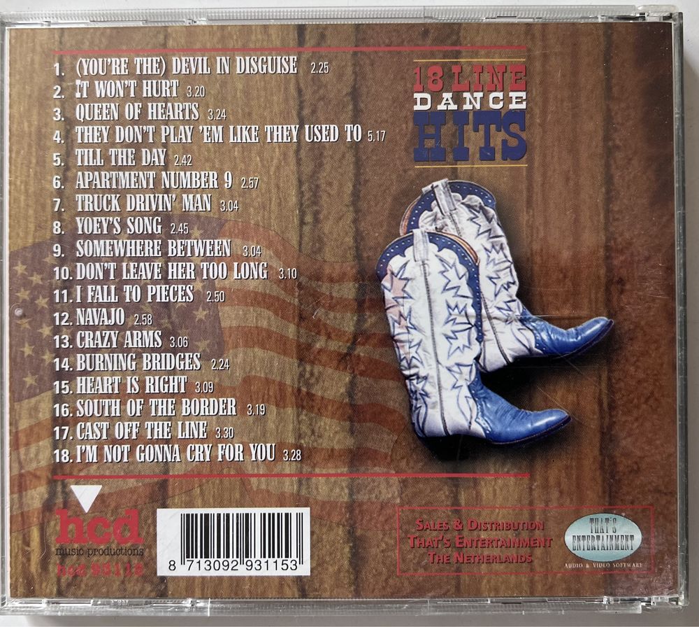 18 Line Dance Hits płyta CD country