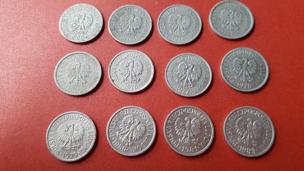 10 groszy 1966 oraz inne roczniki epoka  PRL