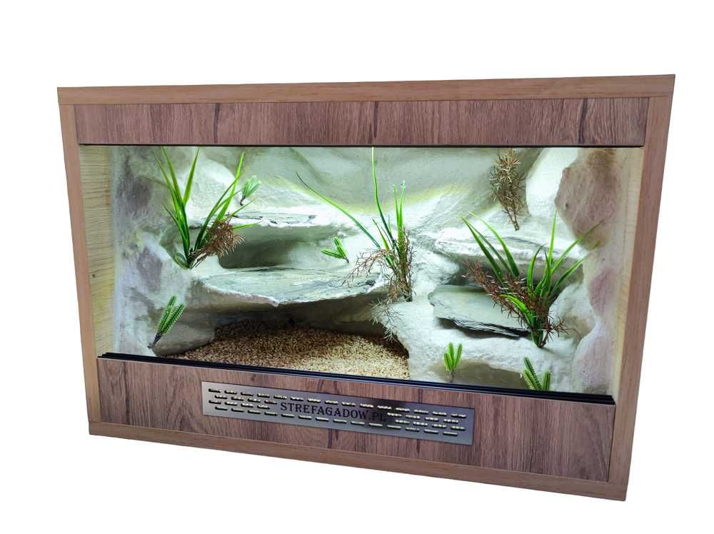 Terrarium pustynne nr635 60/40/40 dla gekona lamparciego NA ZAMÓWIENIE